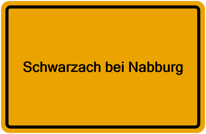 Handelsregister Schwarzach bei Nabburg